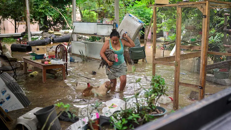 Afectaciones por las lluvias en Veracruz